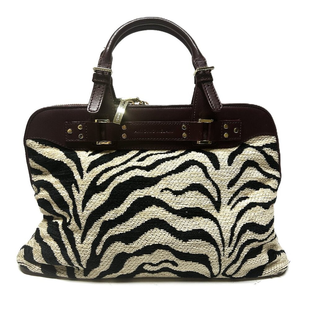 Antonio Melani zebra handbag